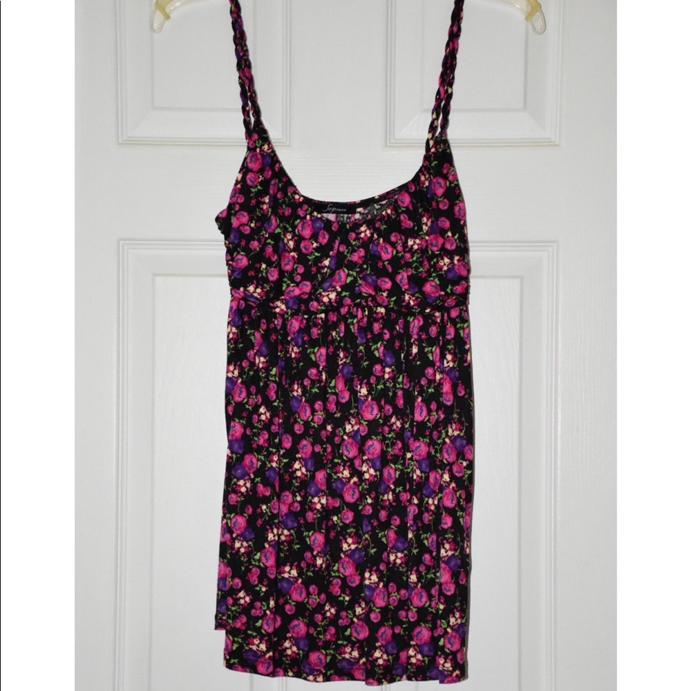 Floral tank top